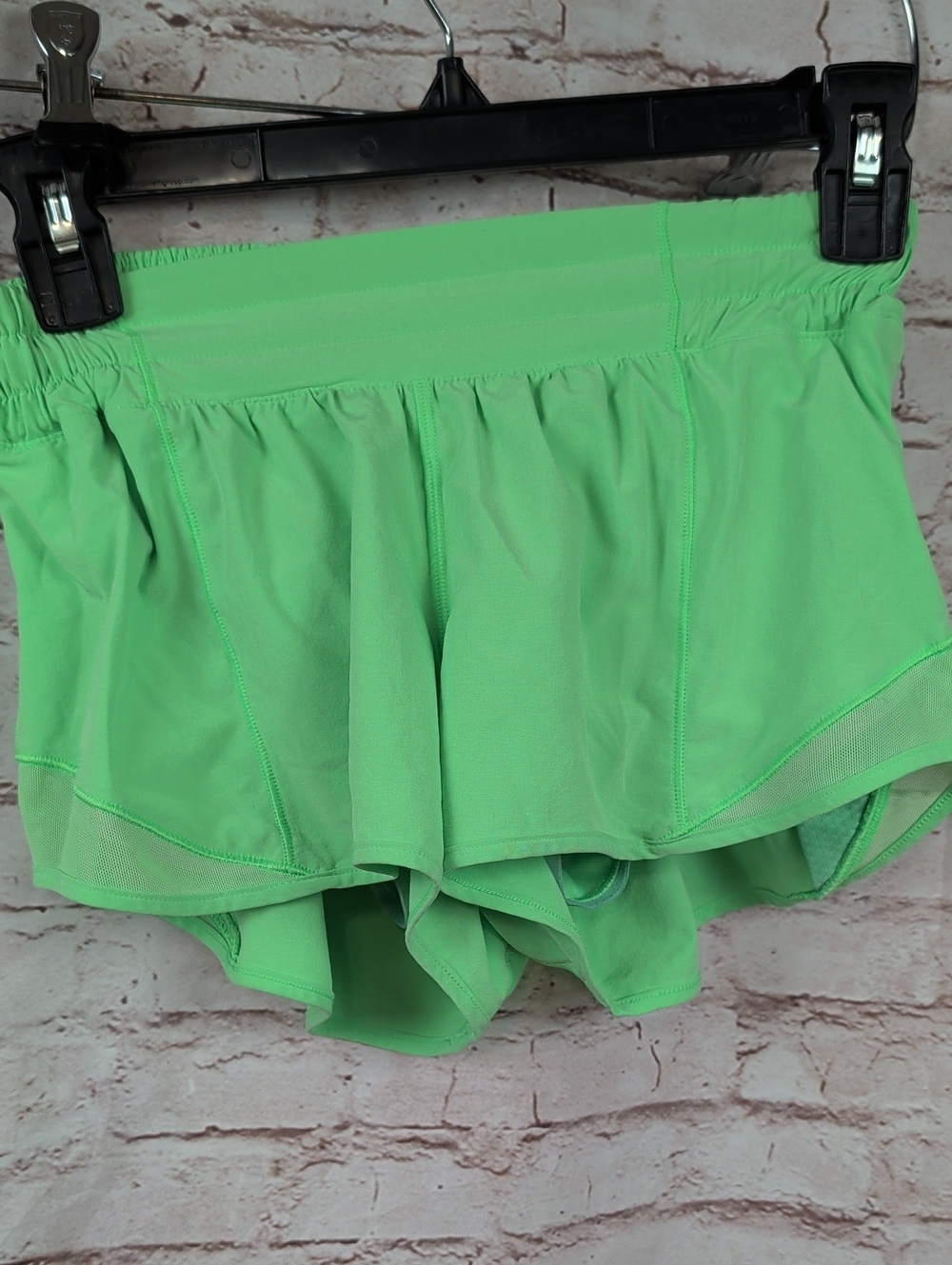 lululemon athletica Bright Lime Athletic Shorts Size 4
